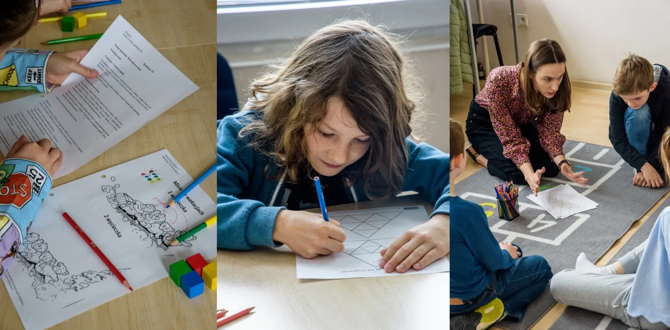 Zajęcia matematyczne w Matplanecie Wilanów